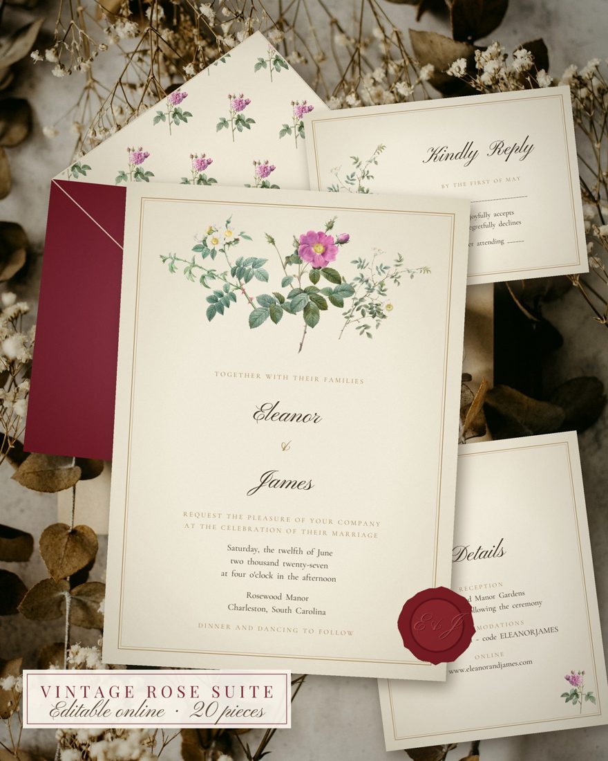 Wedding Suites by Quill & Folio